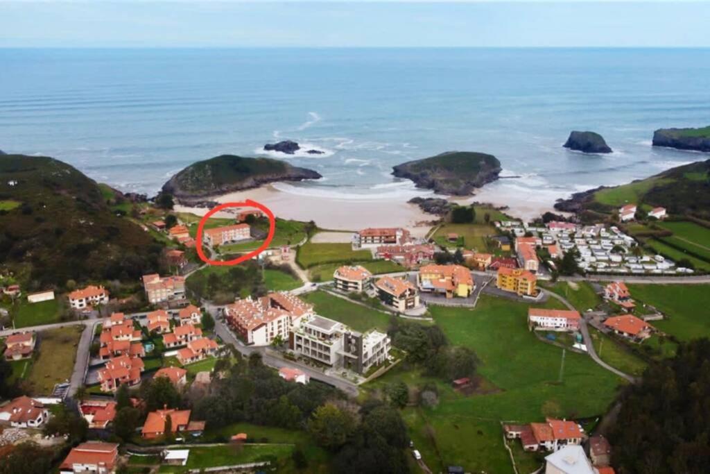 דירות Barro  Apartamento Frente A La Playa Con Vistas Al Mar En Barro, Llanes מראה חיצוני תמונה