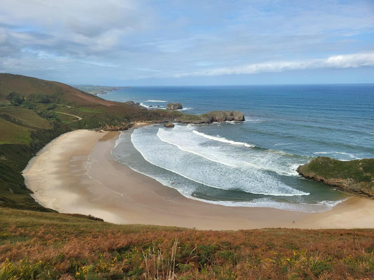 דירות Barro  Apartamento Frente A La Playa Con Vistas Al Mar En Barro, Llanes מראה חיצוני תמונה